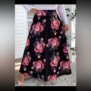 Floral Maxi Skirt